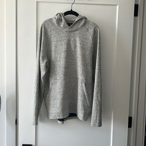 lululemon at ease hoodie small light heathered grey